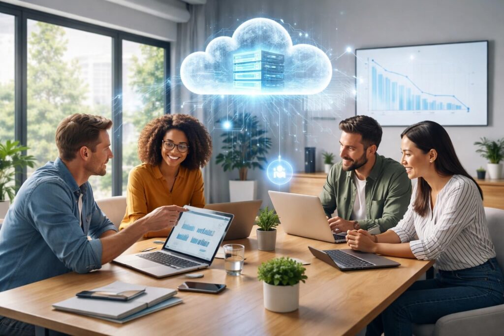 découvrez comment le cloud computing peut transformer les petites entreprises en offrant flexibilité, économies, sécurité et accessibilité pour stimuler leur croissance.