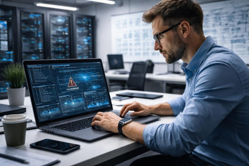 découvrez nos services d'audit de sécurité informatique pour protéger vos données et sécuriser vos systèmes contre les cybermenaces.