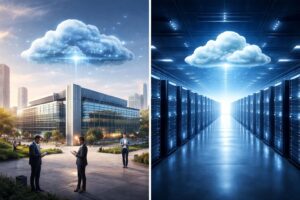 découvrez les différences entre le cloud hybride et le cloud public pour choisir la solution la mieux adaptée à vos besoins en matière de sécurité, flexibilité et coût.
