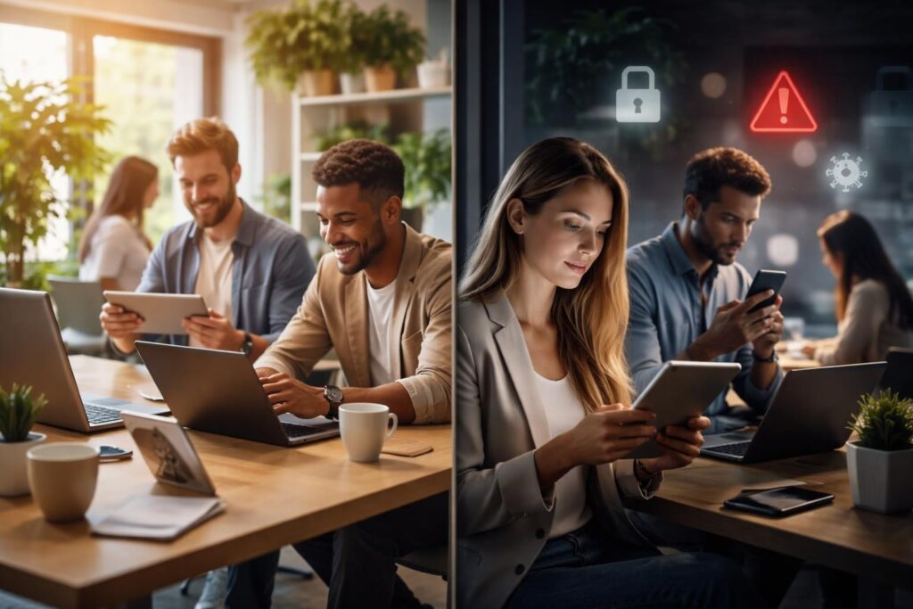 découvrez les avantages et les risques du byod en entreprise pour optimiser la mobilité des collaborateurs tout en assurant la sécurité des données.