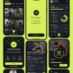 Design d'une application de santé et fitness sur smartphone