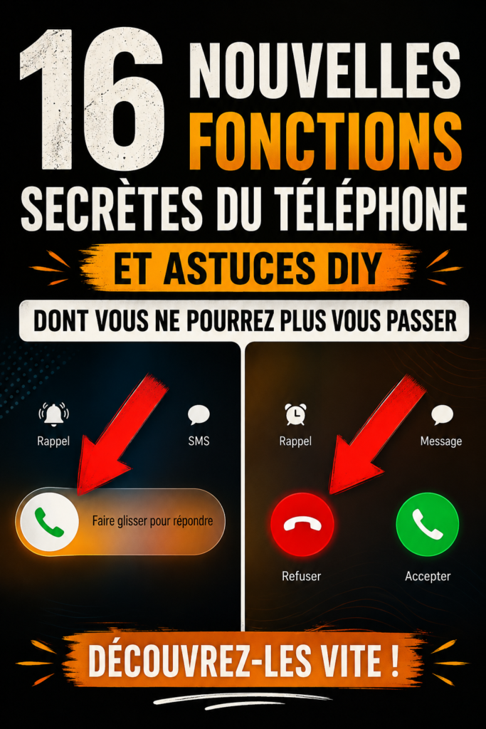 Découvrez des fonctionnalités secrètes de votre smartphone