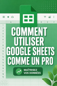 Capture d'écran d'un tableau de données organisé dans Google Sheets, montrant des graphiques et des formules.