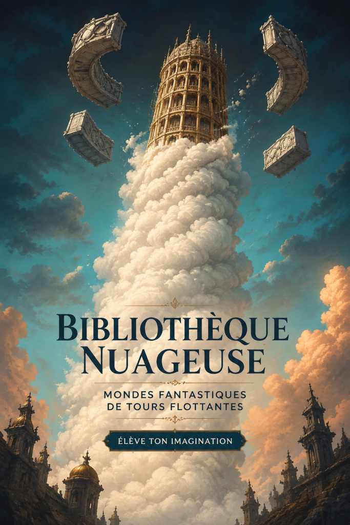 Une bibliothèque flottante en bois moderne dans un intérieur lumineux