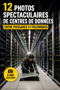Un centre de données moderne de Google avec des infrastructures impressionnantes.