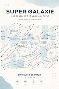 Logo de Super Galaxy symbolisant l'innovation dans la grande distribution.