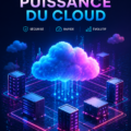 Femme utilisant une solution cloud sur son ordinateur pour améliorer son organisation