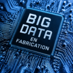 Illustration d'une usine moderne utilisant le Big Data pour optimiser ses processus
