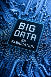 Illustration d'une usine moderne utilisant le Big Data pour optimiser ses processus