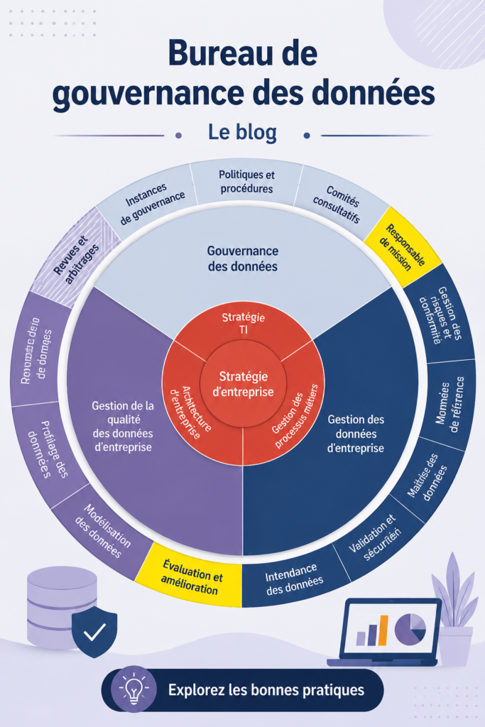 Image représentant des graphiques et des données analysées en entreprise
