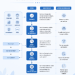 Un modèle de présentation Gap sur un ordinateur portable avec PowerPoint et Google Slides affichés.