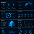 Modèle PowerPoint moderne avec design innovant