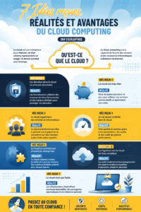 Illustration des avantages du Cloud Computing en entreprise.