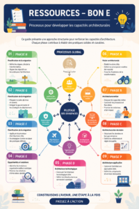 Image illustrant des ressources d'apprentissage en ligne variées.