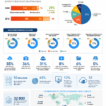 Une infographie illustrant les statistiques clés du cloud computing.