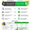 Illustration d'une femme utilisant une solution cloud pour gérer ses finances