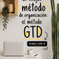 Illustration représentant le concept d'organisation avec la méthode GTD.