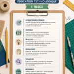 Plan de cours technologique avec des outils logiciels