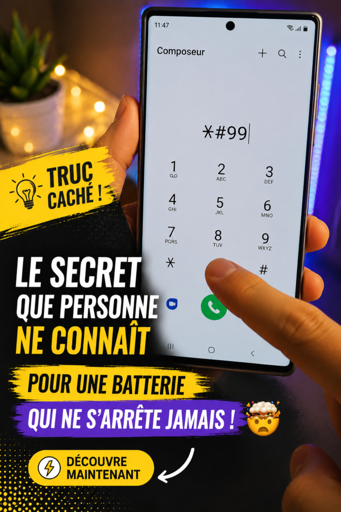 Une femme utilisant un smartphone tout en prenant soin de sa batterie