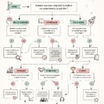 Infographie illustrant la psychologie du comportement appliquée aux choix de vie