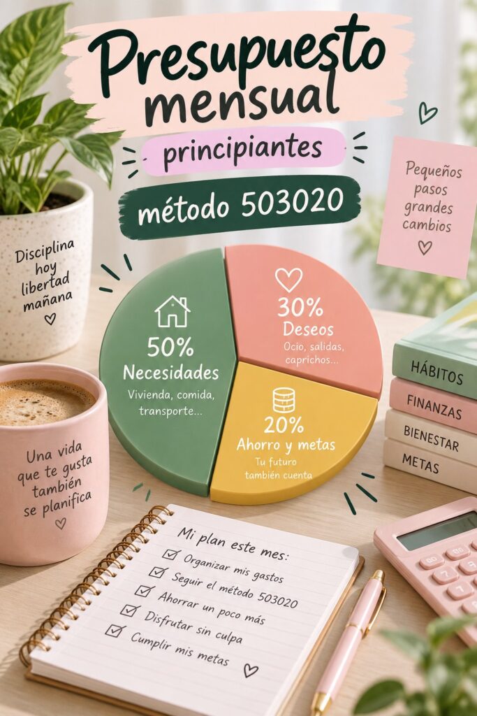 Femme souriante devant un ordinateur, établissant son budget mensuel.