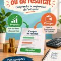 Visualisation d'un compte de résultat, élément clé de gestion financière.
