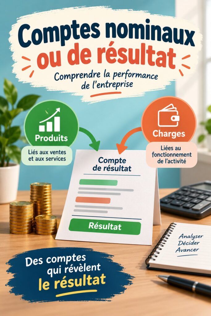 Visualisation d'un compte de résultat, élément clé de gestion financière.
