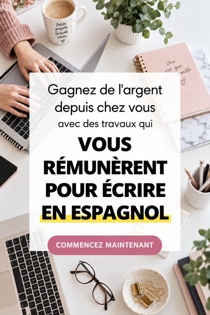 Femme écrivant sur un ordinateur portable à la maison, représentant le travail à domicile